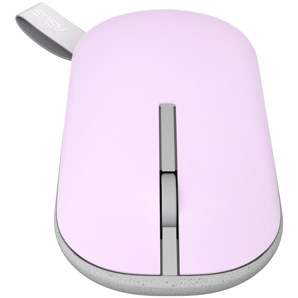 Мышь беспроводная ASUS Marshmallow MD100, лиловая 419355