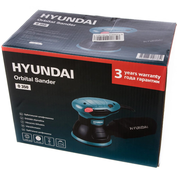 Шлифмашинка эксцентриковая Hyundai O 350