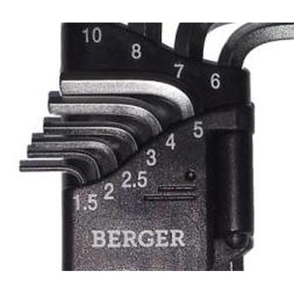Набор ручного инструмента Berger BG-10SНW