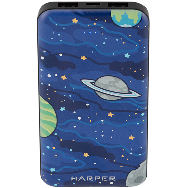 Внешний аккумулятор Harper PB-0024 new space синий фото