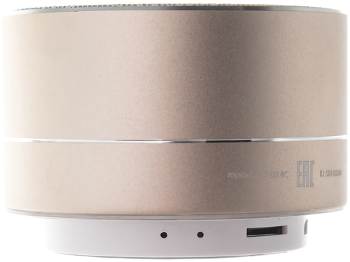 Беспроводная акустика Rombica Mysound BT-03 4С Gold (SBT-00034)