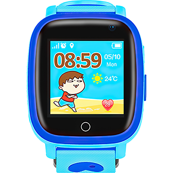 Часы с GPS трекером Prolike PLSW11BL голубые