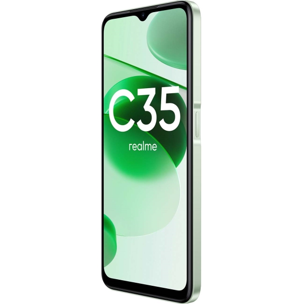 Смартфон realme С35 4/128GB Glowing Green (RMX3511) зеленый