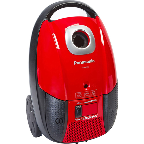 Пылесос с пылесборником Panasonic MC-CG711R149 красный