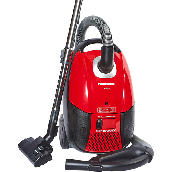 Пылесос с пылесборником Panasonic MC-CG711R149 красный