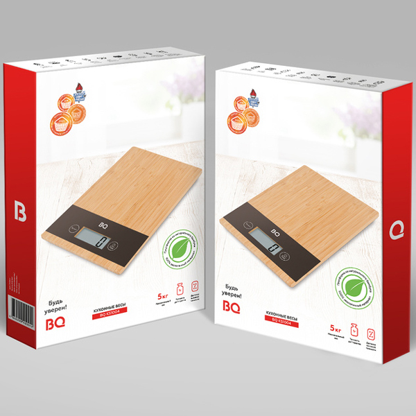 Весы кухонные BQ KS1004 Бамбук