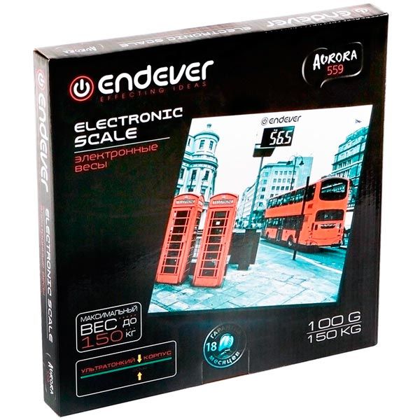 Весы напольные Endever Aurora-559