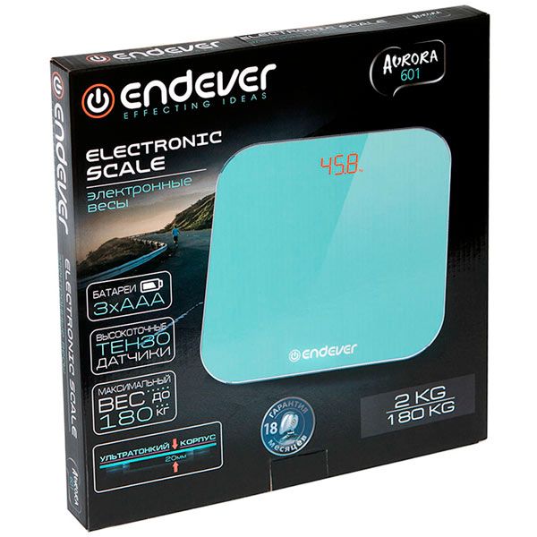 Весы напольные Endever Aurora-601