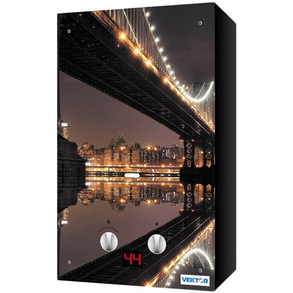 Газовая колонка Vektor eco G Ночной город