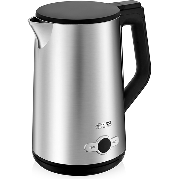 Электрочайник FIRST FA-5407-5 серебристый/черный