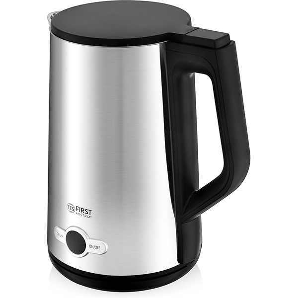 Электрочайник FIRST FA-5407-5 серебристый/черный