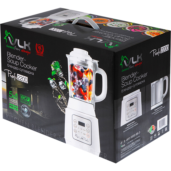Блендер-пароварка VLK PROFI 2200