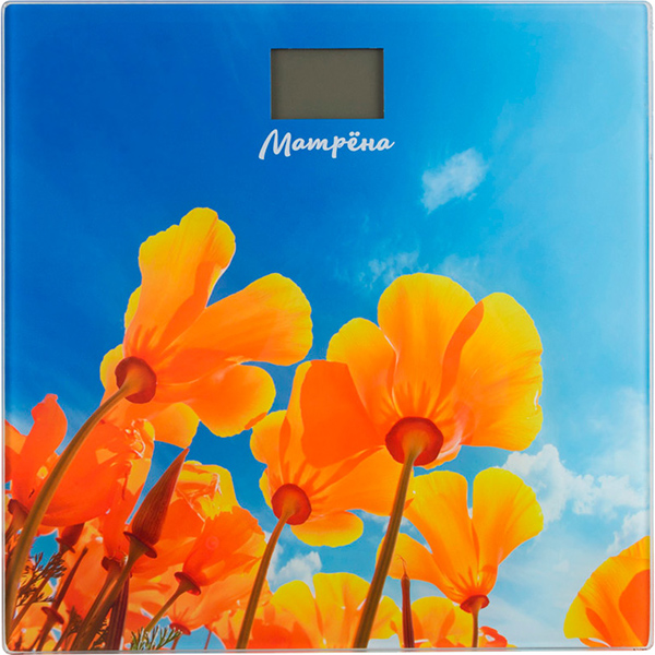 Весы напольные Матрёна МА-090 007837 лютики