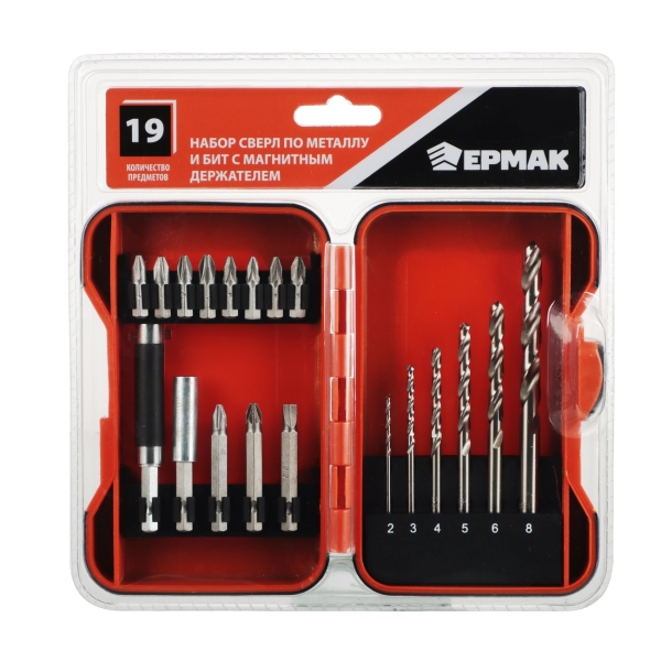 Набор сверл ЕРМАК 604-010