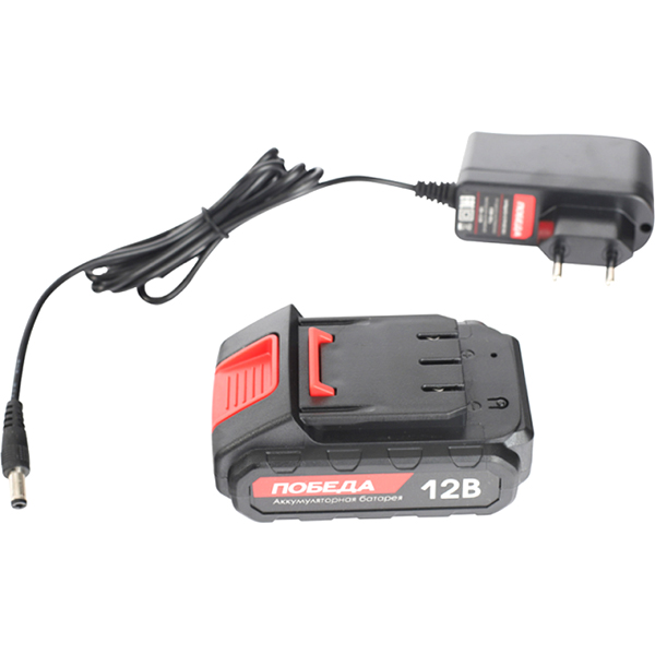 Шуруповерт аккумуляторный ПОБЕДА ДА-12/2 Ли