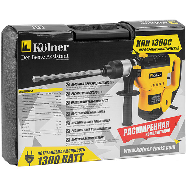 Перфоратор Kolner KRH 1300C