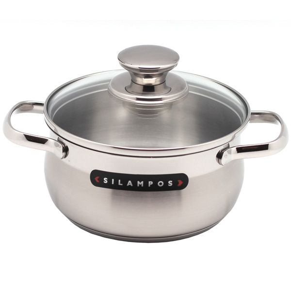 Кастрюля Silampos РОЯЛ (633123VY1014) серебристая