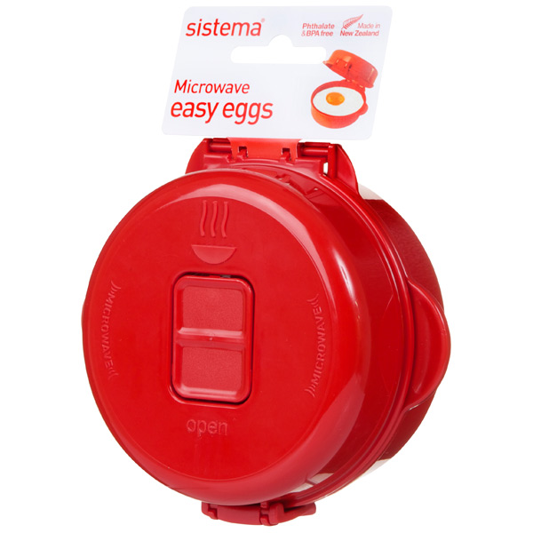 Яйцеварка Sistema Microwave Easy Eggs 271мл Red (1117)