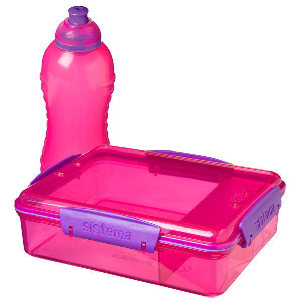 Набор контейнеров Sistema Lunch Pack 975мл Red (41575)