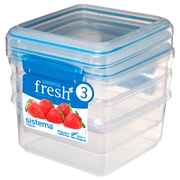 Набор контейнеров Sistema Marine Blue (921630)