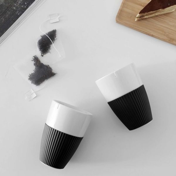 Стакан Viva Scandinavia Anytime(V81901) черный/белый