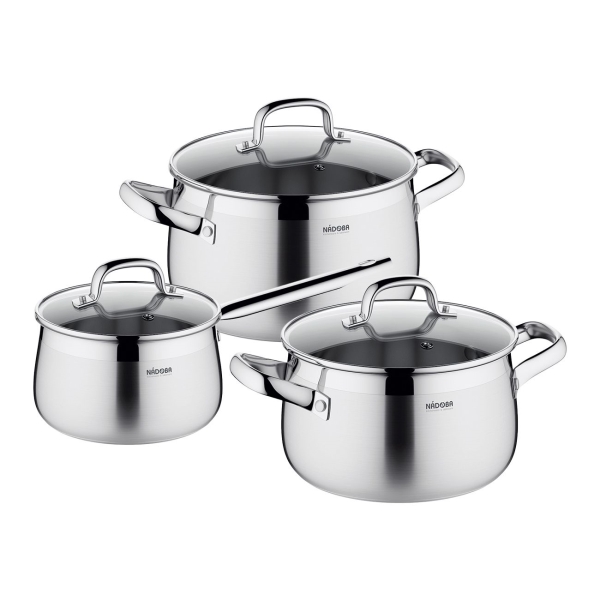 Набор кастрюль Nadoba VORSA 6 предметов (727138)