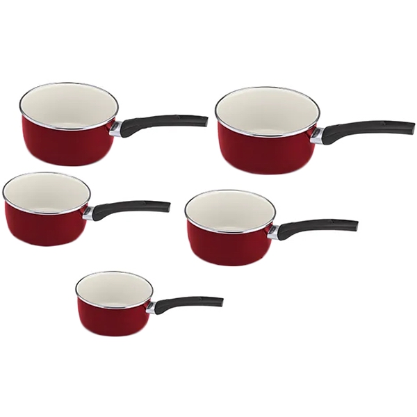 Набор кастрюль Beka Boheme Red 5пр. White/Red (14926994)