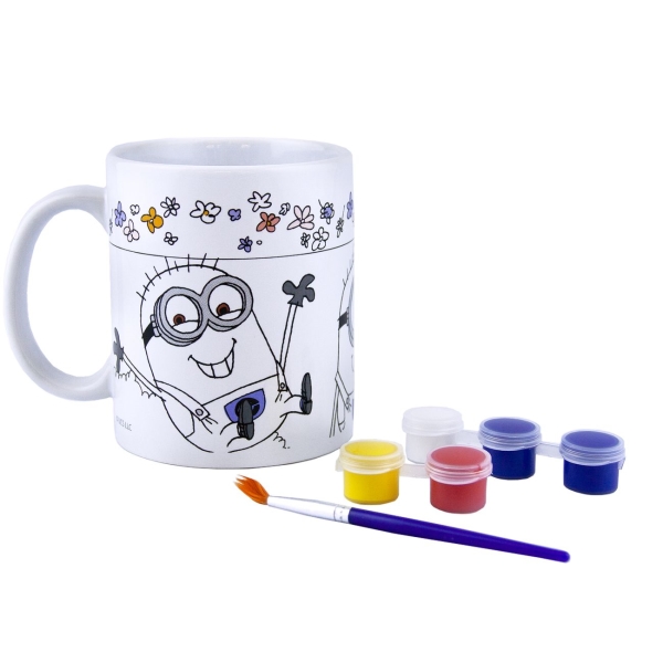 Кружка раскраска ND Play Миньоны (296619)