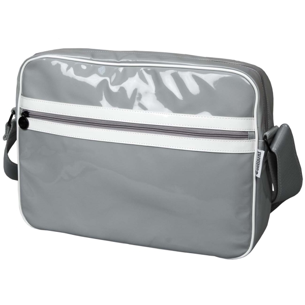Сумка для ноутбука до 15" Continent CC-065 Grey+Lak/белый фото