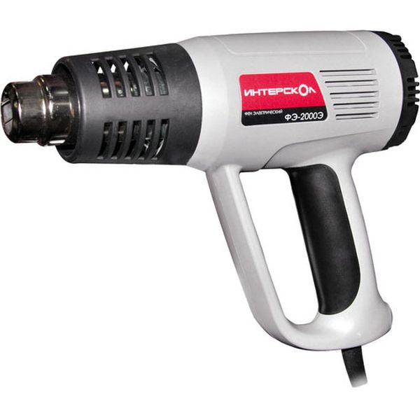 Фен cтроительный Интерскол ФЭ-2000Э