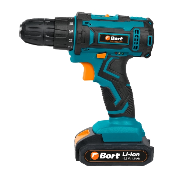 Шуруповерт аккумуляторный Bort BAB-16X2LI-FDK