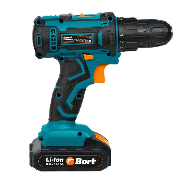 Шуруповерт аккумуляторный Bort BAB-16X2LI-FDK