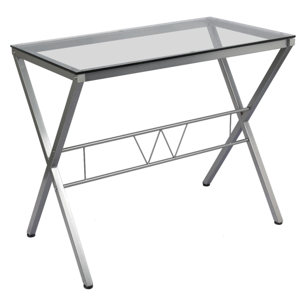 Стол компьютерный Tetchair GD-03 прозрачный