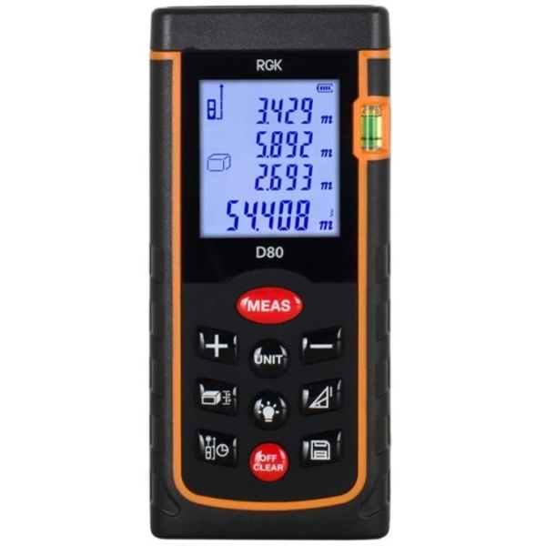 Дальномер лазерный RGK D80