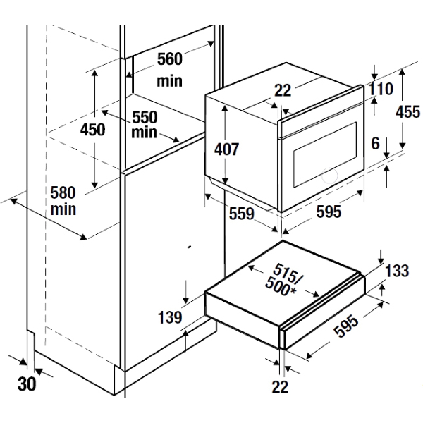 Встраиваемый подогреватель для посуды Kuppersbusch CSZ 6800.0 G3