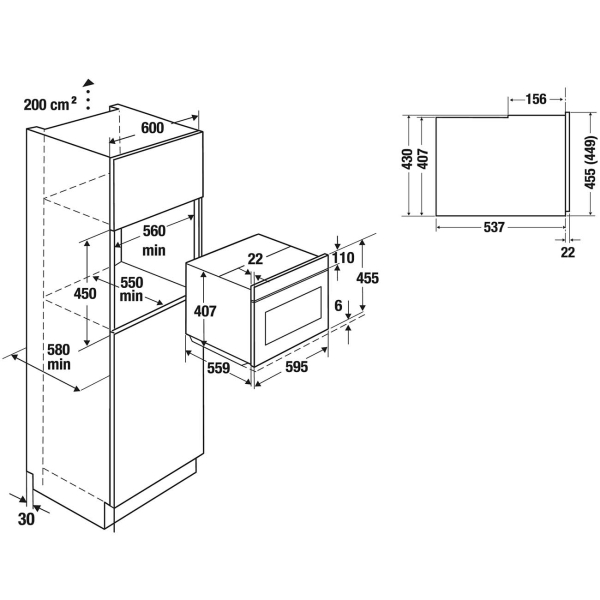 Компактный духовой шкаф Kuppersbusch CB 6350.0 S4 Gold