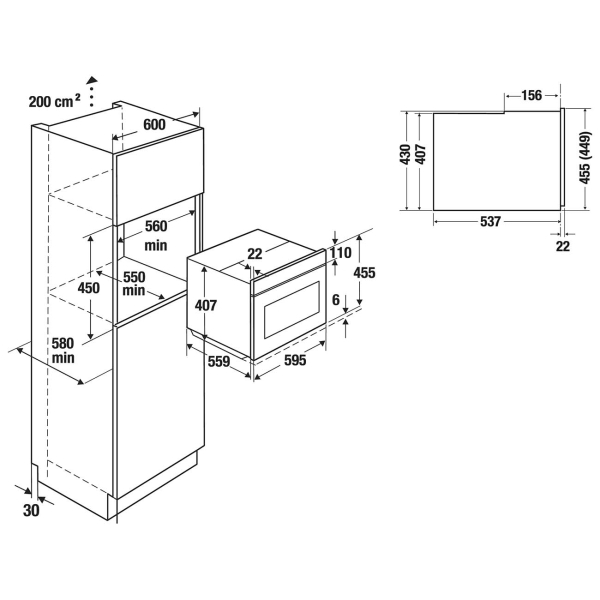 Встраиваемая пароварка Kuppersbusch CD 6350.0 S5 Black Velvet