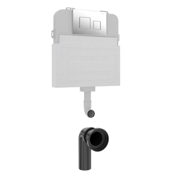 Комплект 2 в 1: бачок скрытого монтажа Teymi Aina T70012 + кнопка Kati T70701CH хром