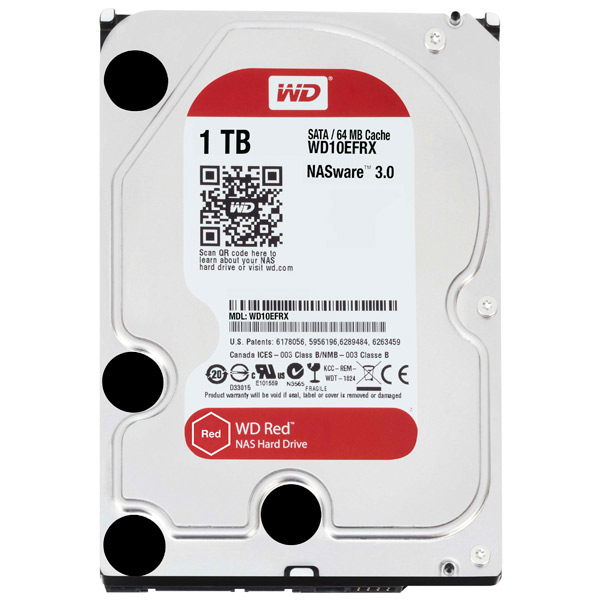 Внутренний HDD диск WD 1TB Red (WD10EFRX) фото