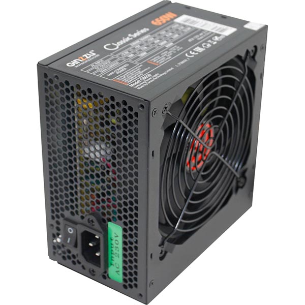 Блок питания Ginzzu CB650 12см