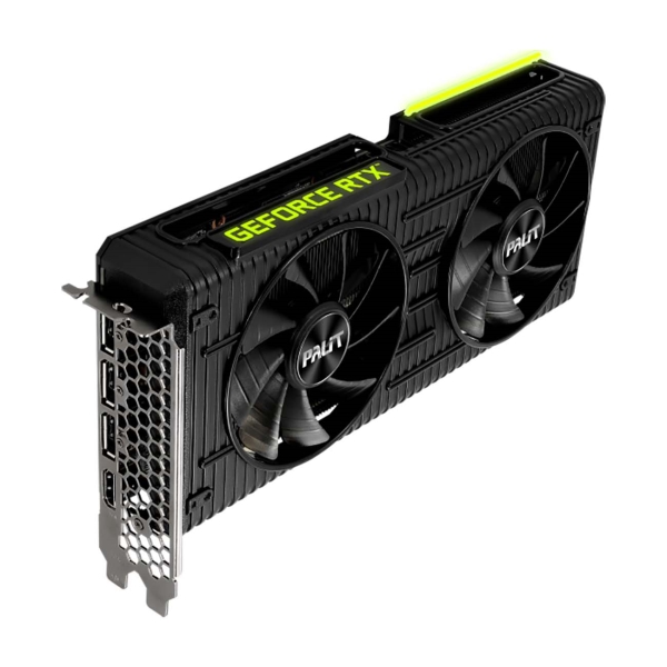 Видеокарта Palit RTX3060TI 8GB TI DUAL OC (NE6306TS19P2-190AD V1)