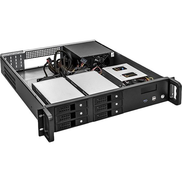 Корпус для компьютера ExeGate 2U480-HS06