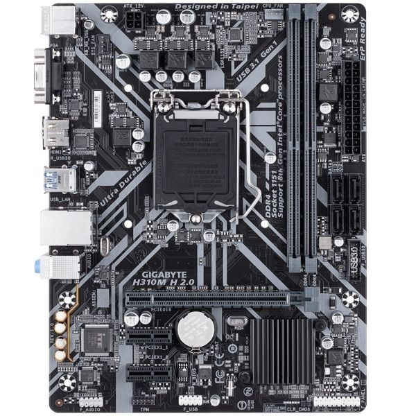 Материнская плата GIGABYTE H310M H 2.0 фото
