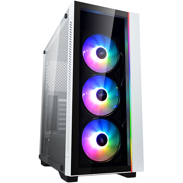 Корпус для компьютера DeepCool MATREXX 55 V3 ADD-RGB WH 3F White (DP-ATX-55V3-AR-WH-3F)