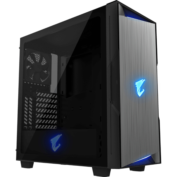 Корпус для компьютера GIGABYTE AORUS C300 Glass MidiTower (GB-AC300G)