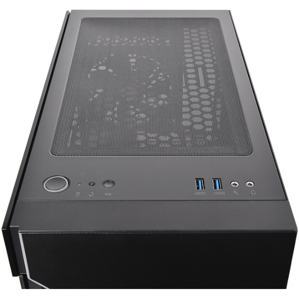 Корпус для компьютера Thermaltake H200 TG MidiTower (CA-1M3-00M1WN-00)