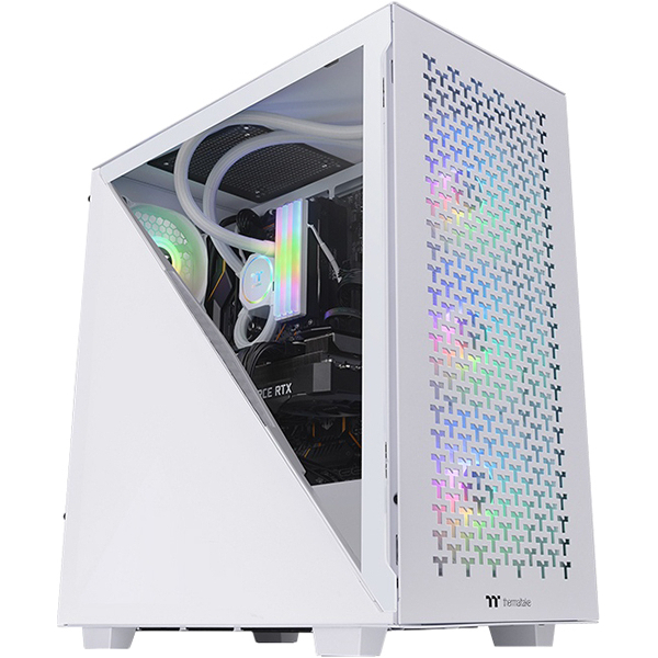 Корпус для компьютера Thermaltake Divider 300 TG Air Snow MidiTower (CA-1S2-00M6WN-02)