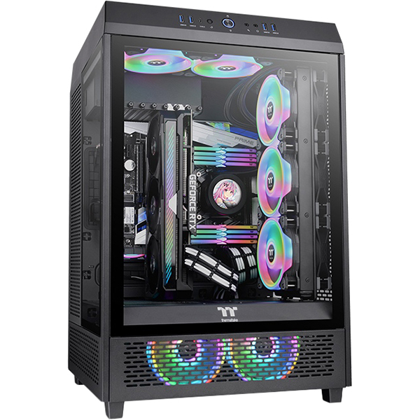 Корпус для компьютера Thermaltake The Tower 500 Black FullTower (CA-1X1-00M1WN-00)