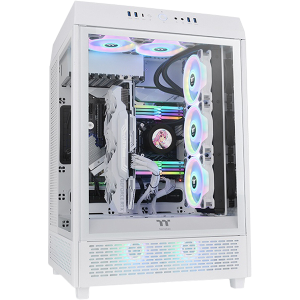 Корпус для компьютера Thermaltake The Tower 500 Snow FullTower (CA-1X1-00M6WN-00)