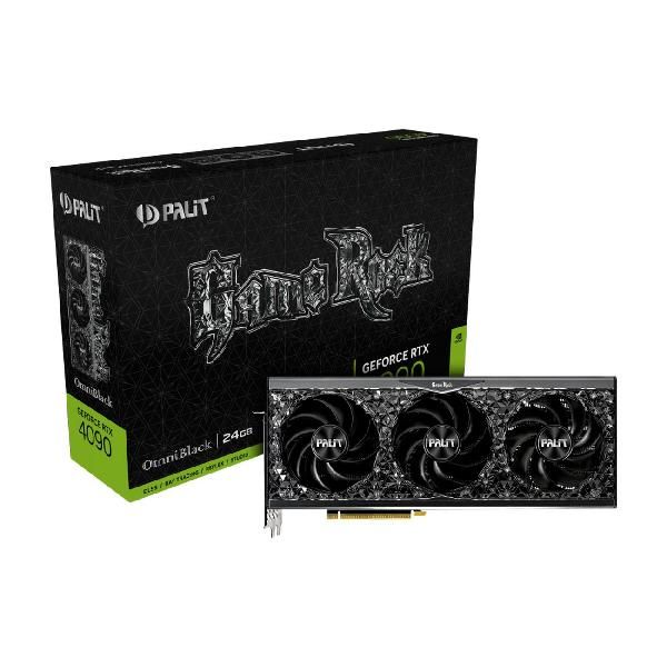 Видеокарта Palit GeForce RTX 4090 GAMEROCK OMNIBLACK 24GB
